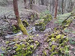 Ruine am Bach in Rudoltovice