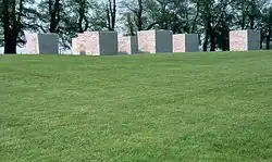 Variationen eines Blocks, Schloss Dyck (Foto 2004)