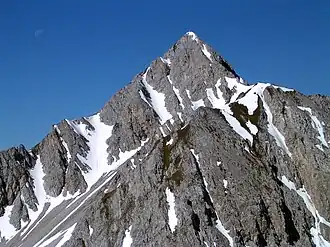 Die Rumer Spitze von Osten