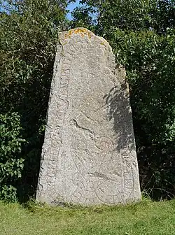 Der Runenstein von Seby ist mit 3 m der höchste auf Öland