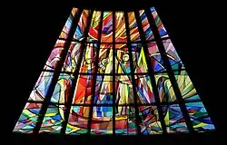 Glasfenster Hl. Rupert (Rupertikirche Hohenrain)