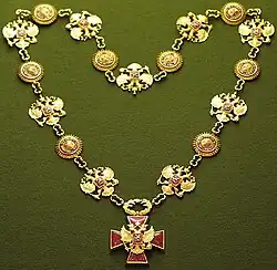 Amtskette mit dem Kreuz des Verdienstordens für das Vaterland
