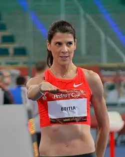 Ruth Beitia belegte im Finale Rang fünf