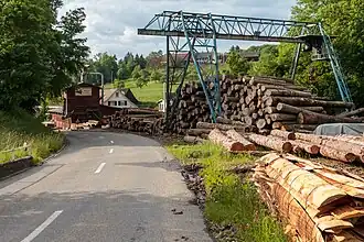 Sägewerk in Mannenmühle