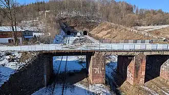 Eisenbahntunnel bei Niederkönigswalde