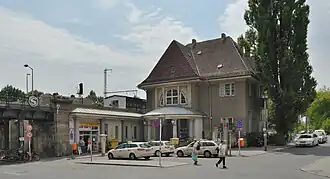 Der Bahnhof im Juni 2009