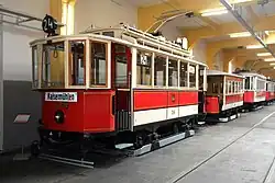 Wiener Straßenbahn Type D1 Nr. 314 (geb. 1900, Umbau 1925)