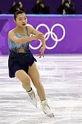 Sakamoto bei den Olympischen Winterspielen 2018 (Kurzprogramm)