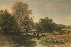 Willem Roelofs: Landschaft bei Oosterbeek (1867), Amsterdam Museum