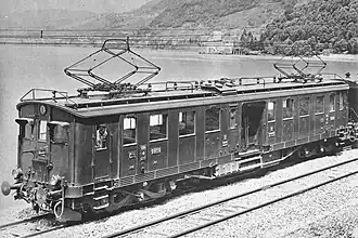 Ce 4/6 9808 im Originalzustand am Genfersee