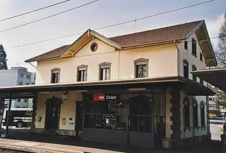 Stationsgebäude Bahnseite (2004)
