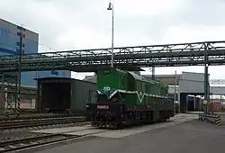 SD 770 505 im Kraftwerk Prunéřov