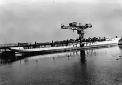 Vor der Versenkung der Schiffschale wurde das Dampfschiff samt der Maschinen- und Kesselanlage im Romanshorner Werfthafen ausgeschlachtet.