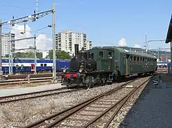 SLM Werklok 1 (SLM 2090/1910), Bahnpark Brugg, 11. September 2016