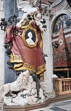 Grabmal der Flaminia Odescalchi-Chigi