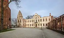 Schloss Trachenberg, Niederschlesien (seit 1946 Ruine)