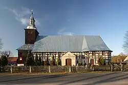 Bethauskirche in Kriegheide (Pogorzeliska)
