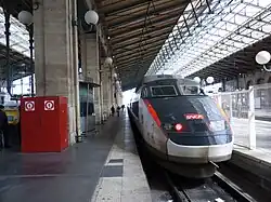 Gleis 14 mit TGV PSE (2012)