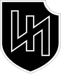 Wappen der 2. SS-Panzer-Division „Das Reich“