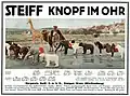 Steiff Knopf im Ohr, Werbung 1913