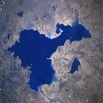 Der Vansee in der Türkei