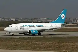 Boeing 737-500 der Alexandria Airlines