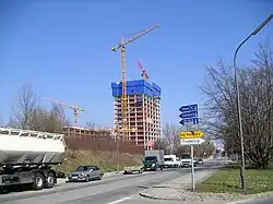 Baufortschritt am 26. März 2007