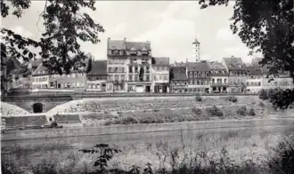 Fischerrain um 1938. Mainansicht des östlichen Bereichs