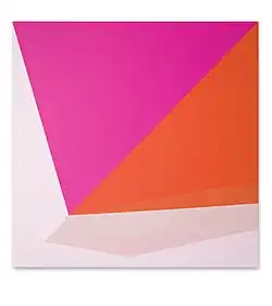 Gebeugtes Feld 120 × 120 cm