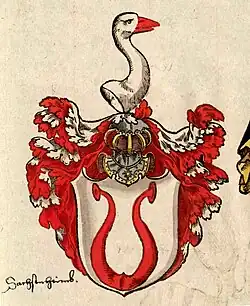 Wappen derer von Sachsenheim