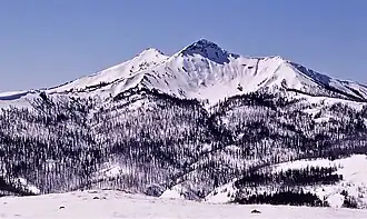 Saddle Mountain im Winter