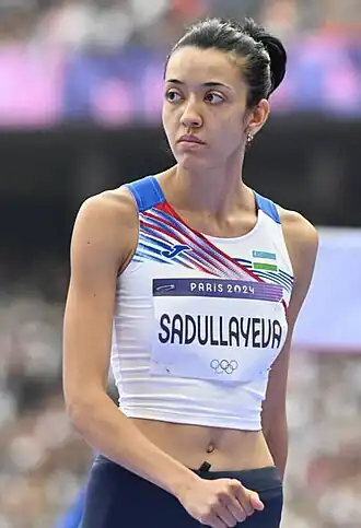 Safina Saʼdullayeva bei den Olympischen Sommerspielen 2024 in Paris