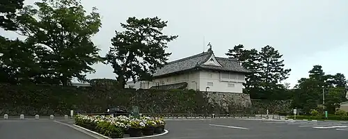 Steinwall am Burgtor