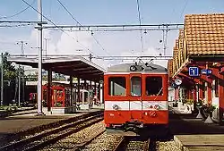 Bahnhof von Saignelégier