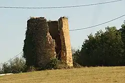 Ruine der ehemaligen Windmühle