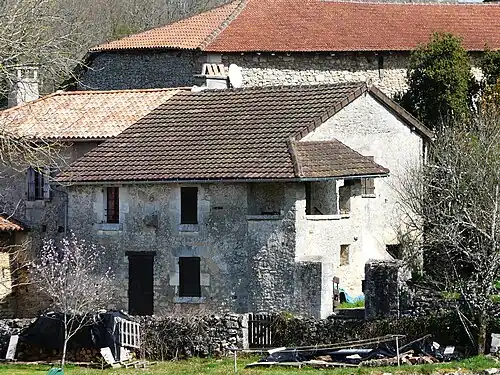 Alte Häuser im Ortskern