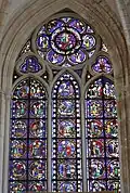 Marienfenster im südlichen Seitenschiff