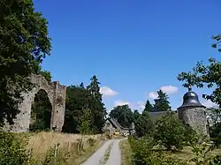 Burgruine von Courceriers