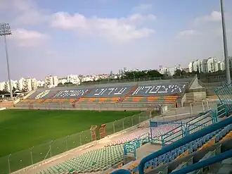 Das Sala-Stadion in Aschkelon (Juli 2009)