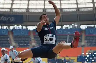 Salim Sdiri wurde Zwölfter in diesem Finale