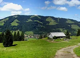 Salmaser Höhe vom Süden aus