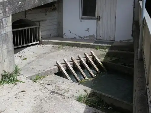 Städtischer Arm zwischen Reichenhaller Straße und Mundloch des Mönchsbergstollens