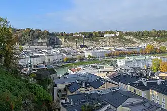 Mönchsberg Nord von Osten