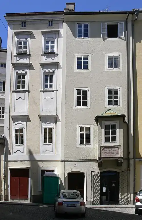 Salzburg Pfeifergasse 18 Hofhaimerhaus