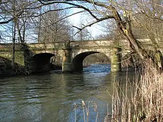 Franzosenbrücke über die Innerste bei Salzgitter-Hohenrode