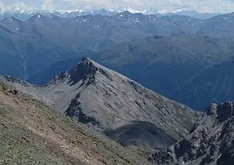 Samspitze, aufgenommen von der Feuerspitze