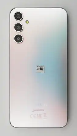 Samsung Galaxy A34 5G mit drei verschiedenen Farben.