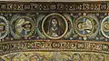 Chorbogen-Mosaik in San Vitale, Ravenna, 6. Jahrhundert