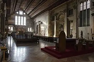 Langhaus mit Blick zum Westportal