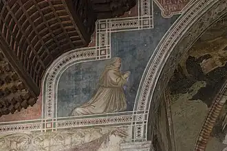 Triumphbogen mit Fresko von Abt Daniele Gusmeri